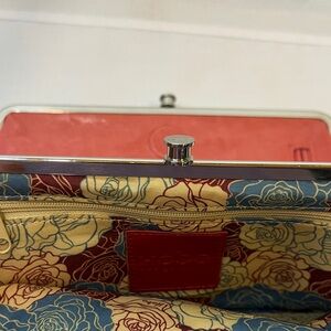 HOBO Lauren Pink Coral Clutch wallet